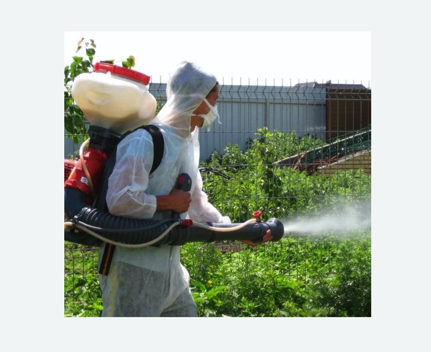 Акарицидная обработка территории в Костерево